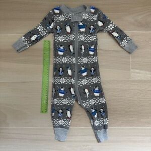 Hanna Andersson Night Night Sleeper w. Playful Penguin Design 12 months or 70cm